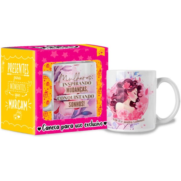 Mulheres Inspirando Mudanças, Conquistando Sonhos! - Caneca