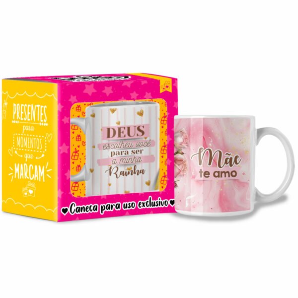 DEUS escolheu você para ser a minha Rainha - Caneca