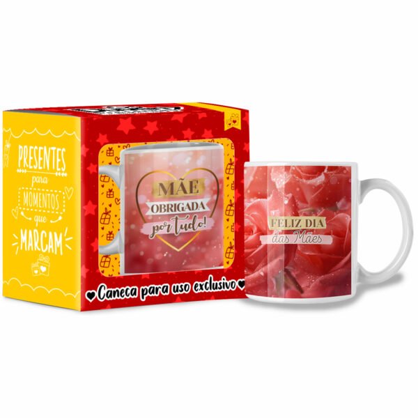 Mãe obrigada por tudo! - Caneca