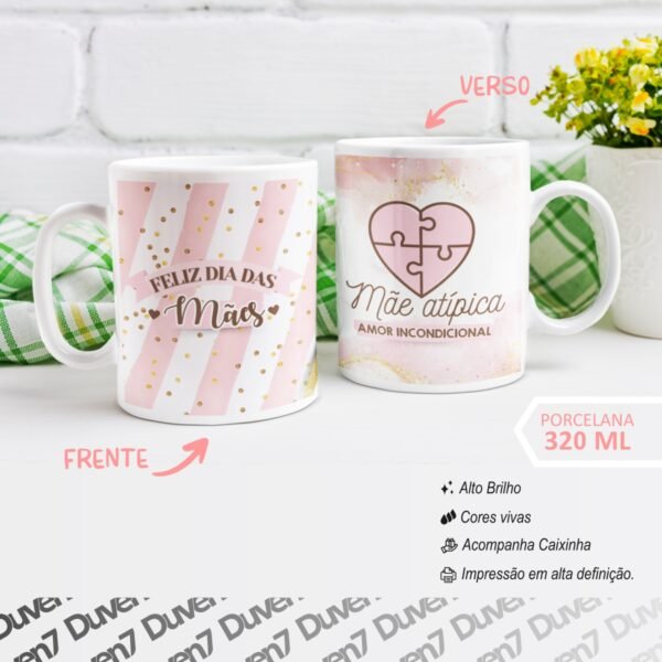 Feliz Dia das Mães - Caneca - Image 2