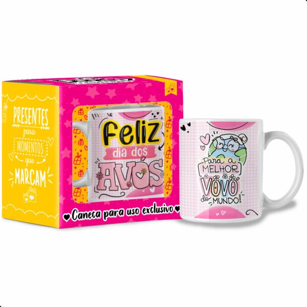 Feliz dia dos Avós - Caneca