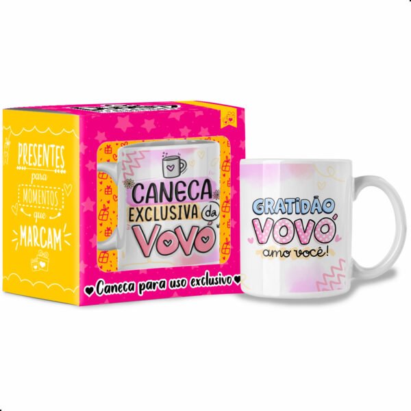 Caneca exclusiva da Vovó - Caneca