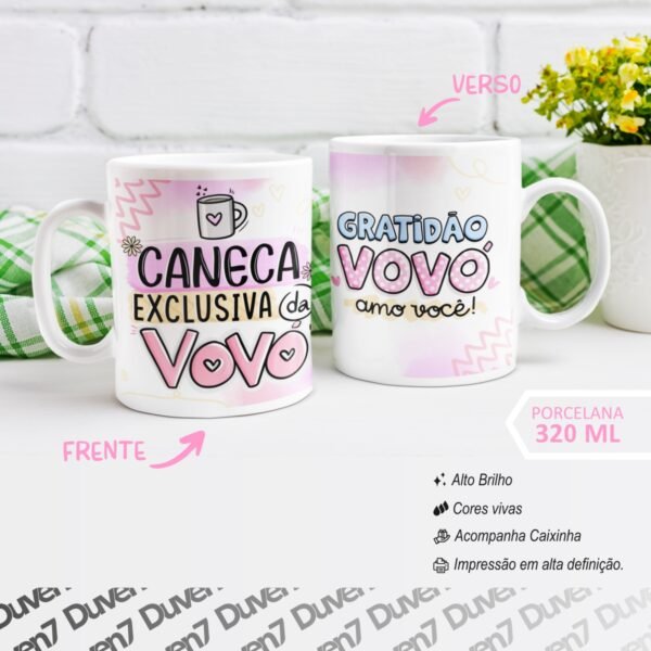 Caneca exclusiva da Vovó - Caneca - Image 2