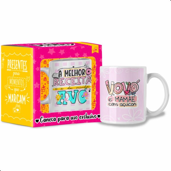 A melhor receita é a da minha avó - Caneca