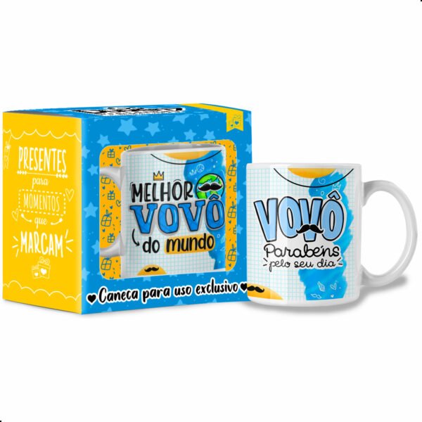 Melhor vovô do mundo - Caneca