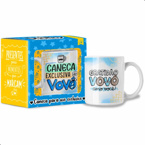 Caneca exclusiva do Vovô - Caneca