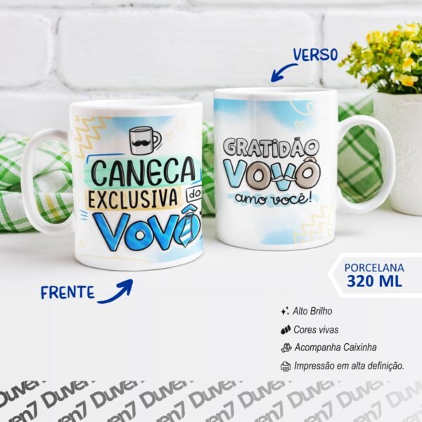 Caneca exclusiva do Vovô - Caneca - Image 2