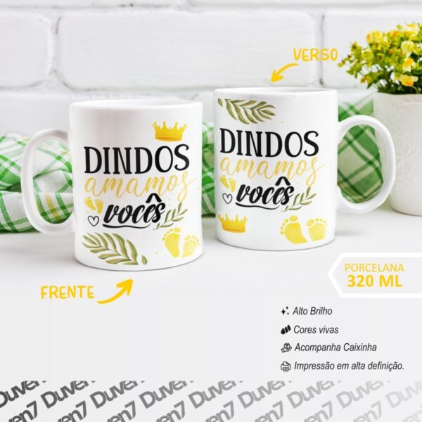 Dindos amamos vocês - Caneca - Image 2