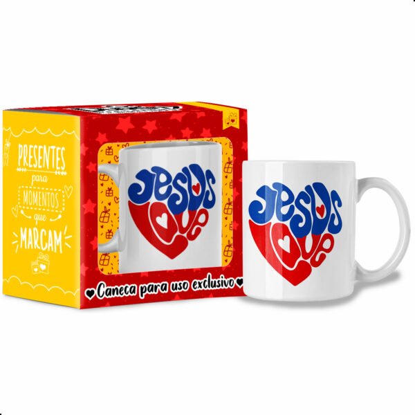 Jesus Love - Caneca